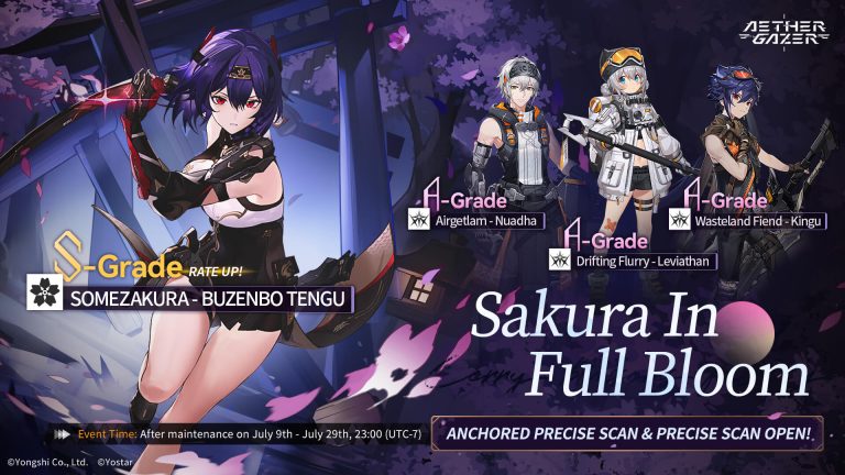 Precise Scan banner 'Sakura In Full Bloom'